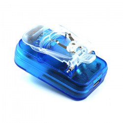 USB Universal Battery Charger (Curve Blue)